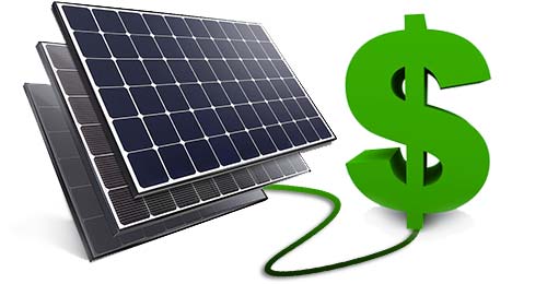 panel solar dinero