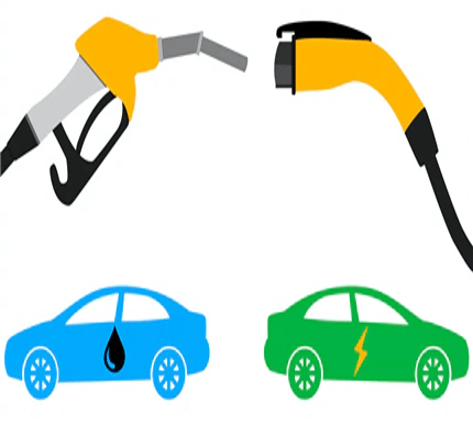 Electric vehicle vs fuel vehicle - BrightEra Energy 2024